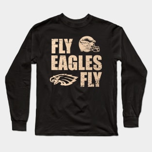 Eagles Vintage Original Aesthetic Tribute 〶 Long Sleeve T-Shirt